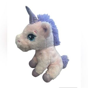Kellytoy Pink Purple Unicorn 16" Plush Stuffed Toy